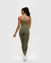 Power Seamless Leggings | Khaki WOMEN'S BEST